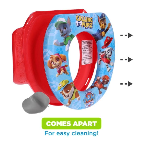 Nickelodeon Paw Patrol Soft Potty Seat (MADE IN USA) - Picture 3 of 13